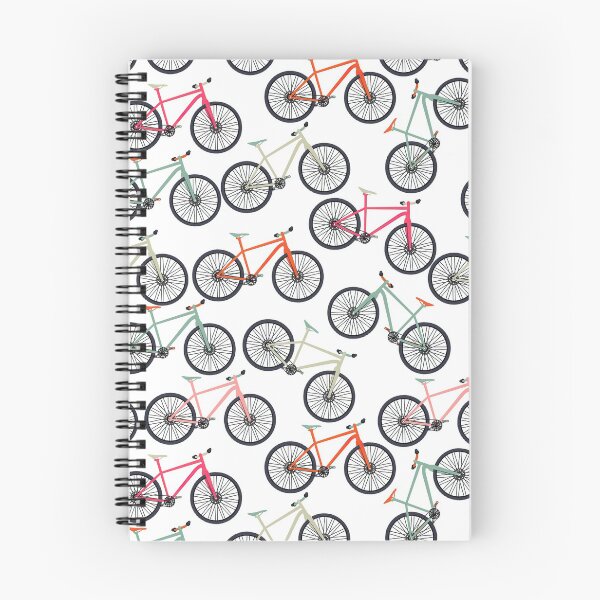 Item preview, Multicolor Bicycles On White Background  designed and sold by LarinaBeauty.