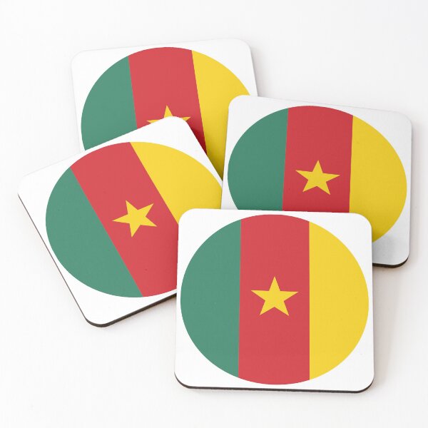 Item preview, Cameroon Circle Flag designed and sold by hijackhippo.