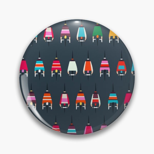 Item preview, Multicolor Cyclists Top View  designed and sold by LarinaBeauty.