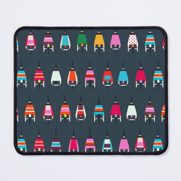 Item preview, Multicolor Cyclists Top View designed and sold by LarinaBeauty.