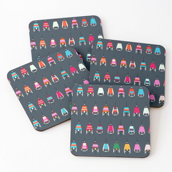 Item preview, Multicolor Cyclists Top View  designed and sold by LarinaBeauty.