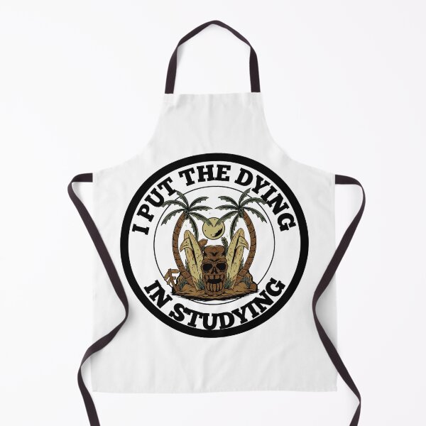 Item preview, I Put The Dying In Studying Student Sticker designed and sold by RGRamsey.