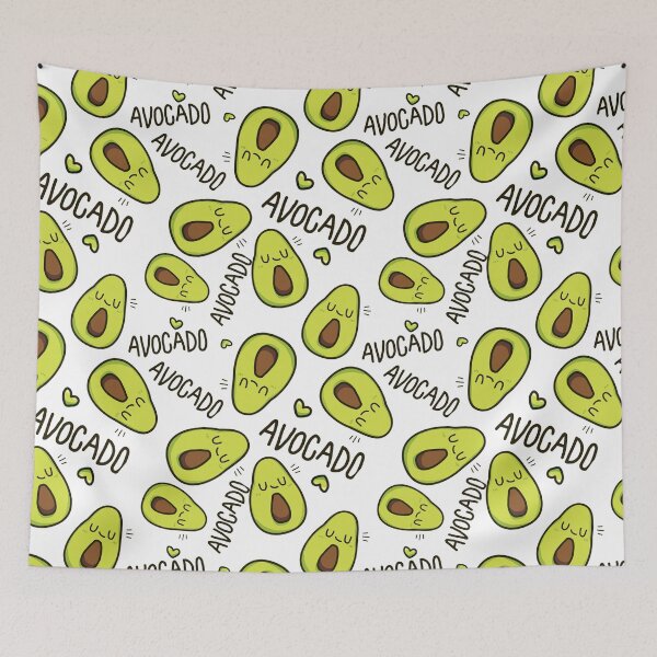 Item preview, Avocado vector illustration designed and sold by LarinaBeauty.