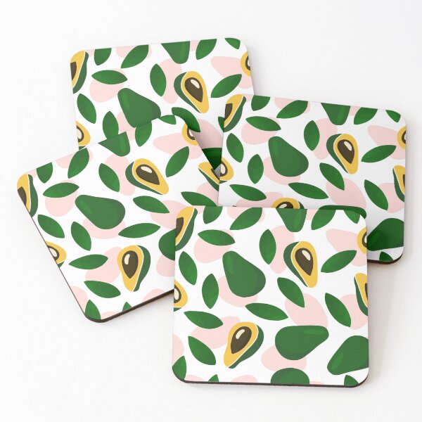 Item preview, Beautiful seamless with avocado designed and sold by LarinaBeauty.