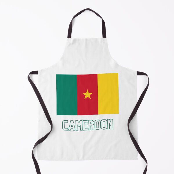 Item preview, Cameroon Flag with Green Letters designed and sold by hijackhippo.