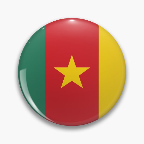 Item preview, Cameroon Circle Flag designed and sold by hijackhippo.