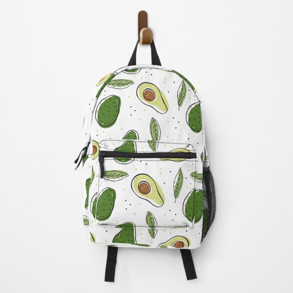 Item preview, Color illustration of avocado fruit seamless designed and sold by LarinaBeauty.