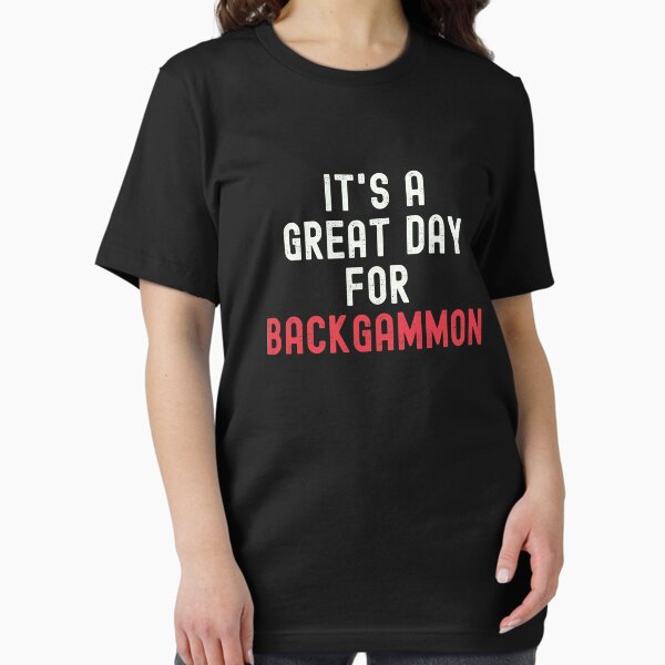 Item preview, It's a Great Day for Backgammon designed and sold by kindxinn.