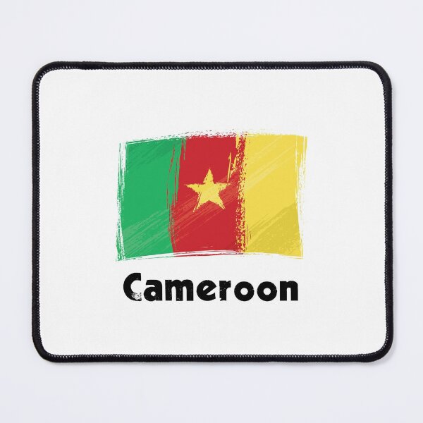 Item preview, Cameroon Flag - Painted Effect designed and sold by hijackhippo.