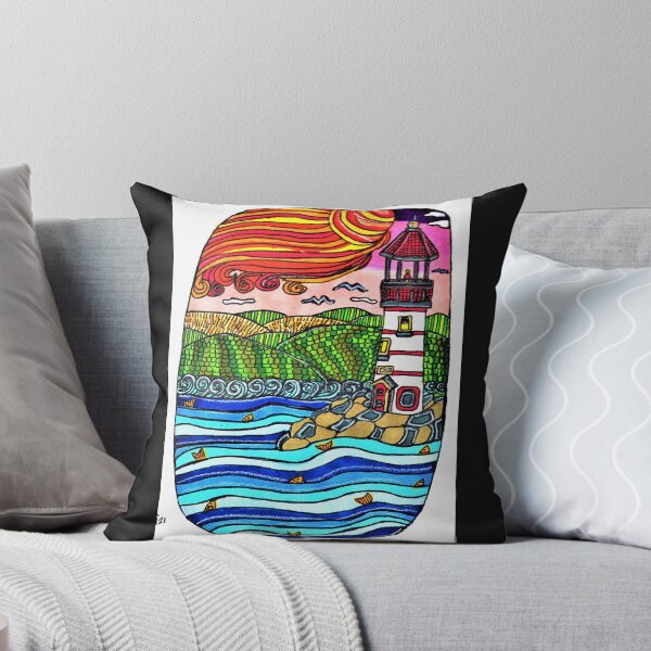 Item preview, Rainbow Lighthouse Scene designed and sold by Michelle Mead.