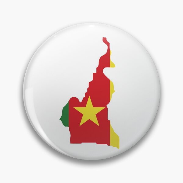 Item preview, Cameroon Country Map Outline with Flag Interior designed and sold by hijackhippo.