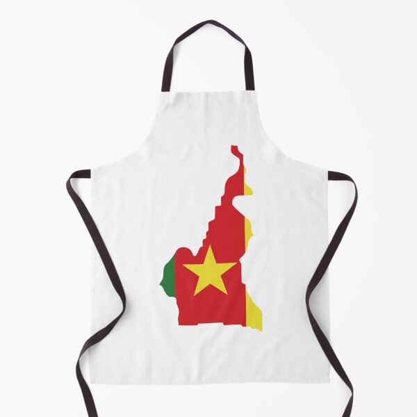 Item preview, Cameroon Country Map Outline with Flag Interior designed and sold by hijackhippo.