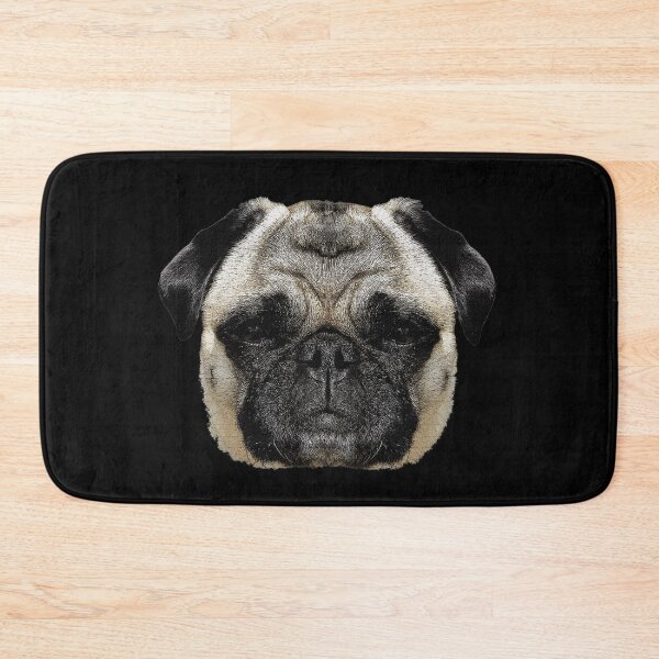 Item preview, Pug canvas optic, dog owner motifs, dog for boys designed and sold by Kirei-Lily.