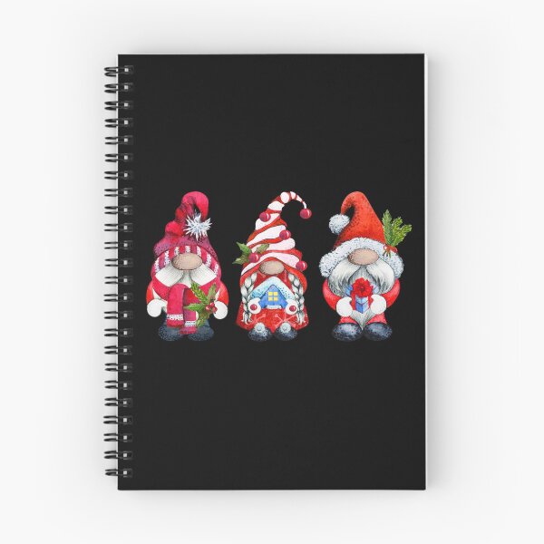 Item preview, Three Funny Christmas Gnomes As Gnomes Santa - Three Funny Christmas Gnomes designed and sold by lodarohit.