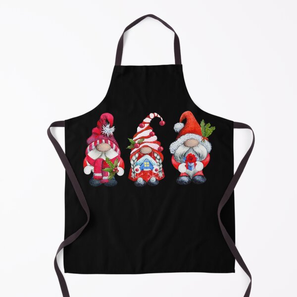 Item preview, Three Funny Christmas Gnomes As Gnomes Santa - Three Funny Christmas Gnomes designed and sold by lodarohit.
