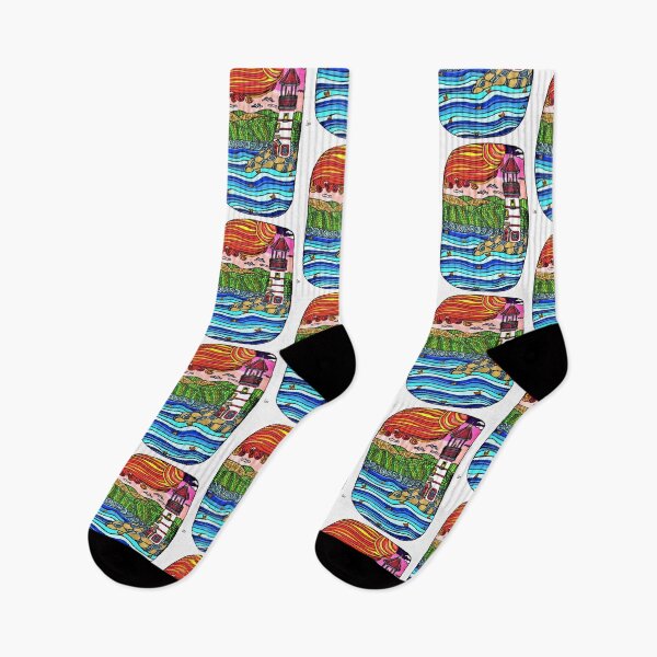 Item preview, Rainbow Lighthouse Scene designed and sold by Michelle Mead.