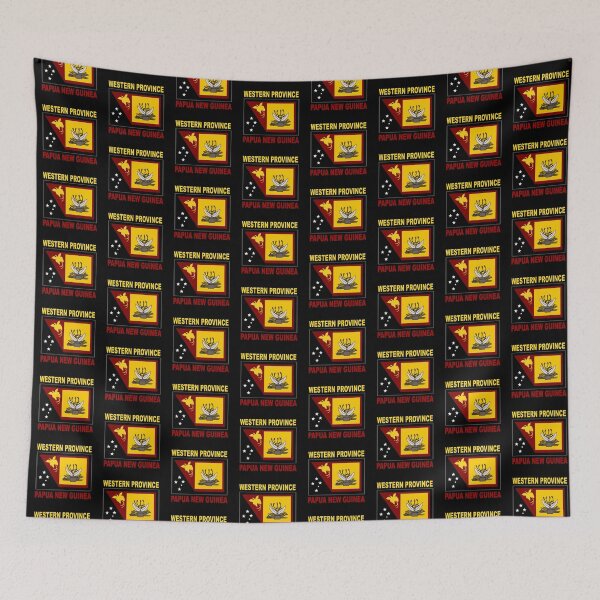 Item preview, Western Province Flag, Papua New Guinea designed and sold by PNG-pikinini.
