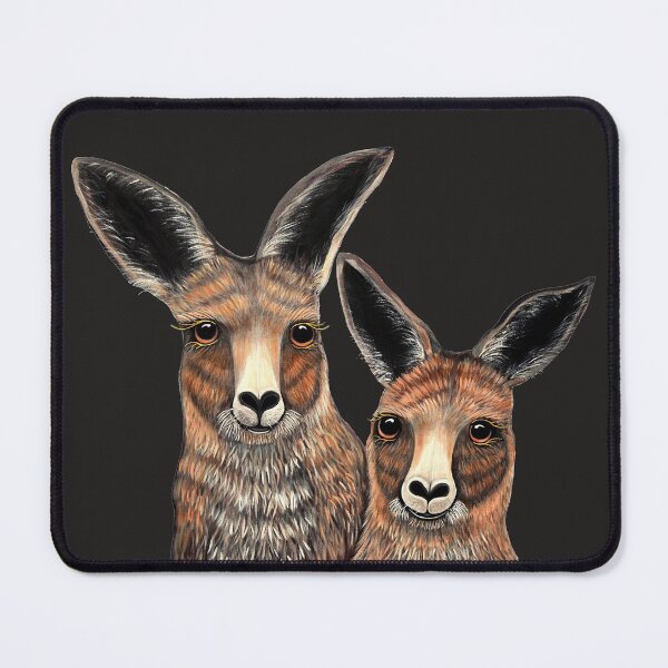 Item preview, Quirky Kangaroo Couple designed and sold by Linda Callaghan.