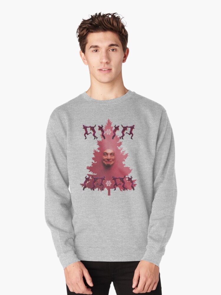 pink christmas sweatshirt