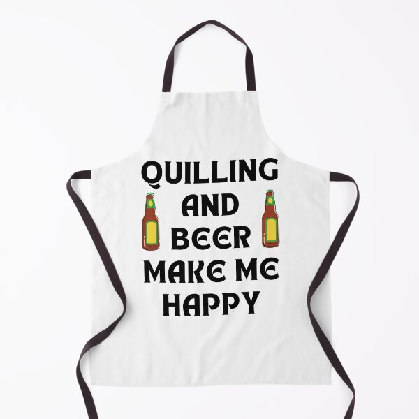 Item preview, Quilling And Beer Make Me Happy designed and sold by RmeenaArt.