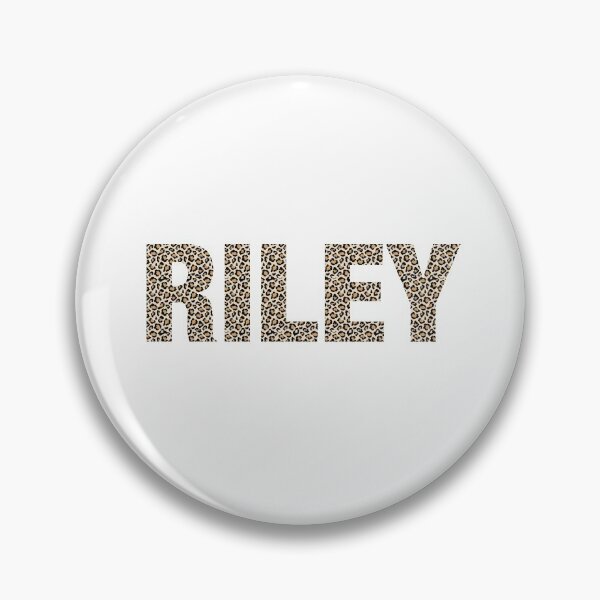 Item preview, Riley name leopard pattern my name is Riley gift birthday holiday anniversary Essential Inspiration Joy Mood Funny designed and sold by DesignByHeartUK.
