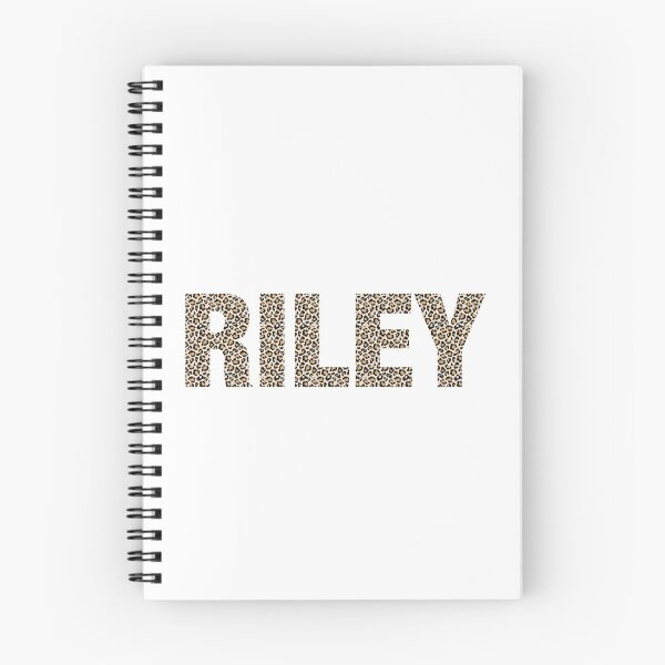 Item preview, Riley name leopard pattern my name is Riley gift birthday holiday anniversary Essential Inspiration Joy Mood Funny designed and sold by DesignByHeartUK.