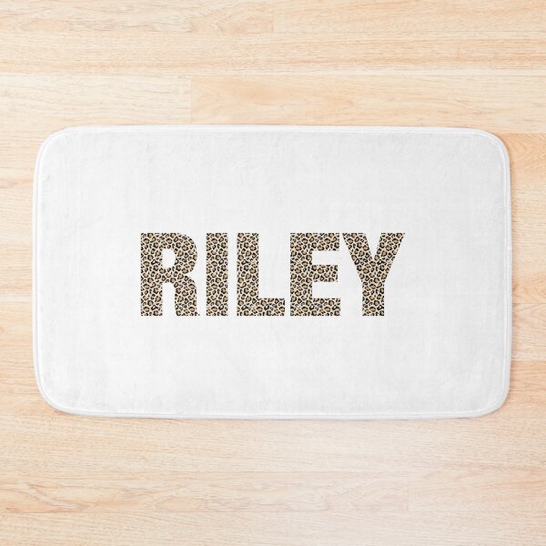 Item preview, Riley name leopard pattern my name is Riley gift birthday holiday anniversary Essential Inspiration Joy Mood Funny designed and sold by DesignByHeartUK.