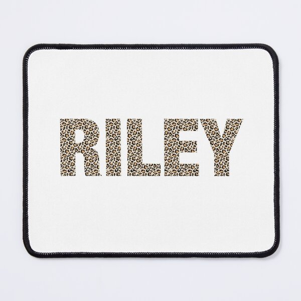 Item preview, Riley name leopard pattern my name is Riley gift birthday holiday anniversary Essential Inspiration Joy Mood Funny designed and sold by DesignByHeartUK.