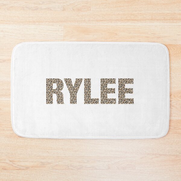 Item preview, Rylee name leopard pattern my name is Rylee gift birthday holiday anniversary Essential Inspiration Joy Mood Funny designed and sold by DesignByHeartUK.