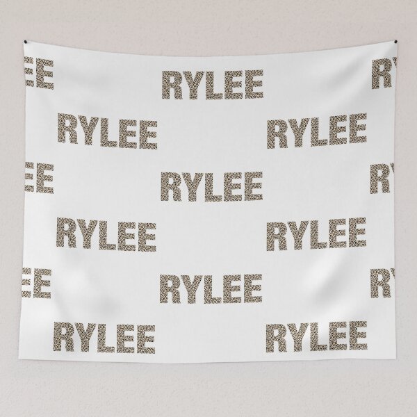Item preview, Rylee name leopard pattern my name is Rylee gift birthday holiday anniversary Essential Inspiration Joy Mood Funny designed and sold by DesignByHeartUK.