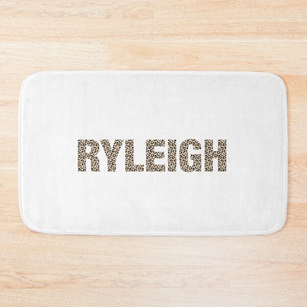 Item preview, Ryleigh name leopard pattern my name is Ryleigh gift birthday holiday anniversary Essential Inspiration Joy Mood Funny designed and sold by DesignByHeartUK.
