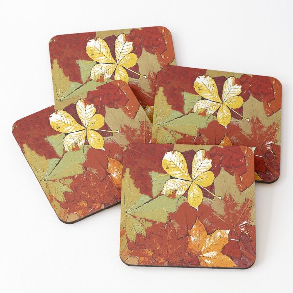 Item preview, Autumn leaves color print designed and sold by artdragongift 15.