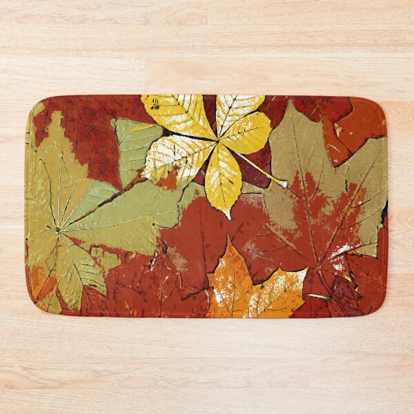 Item preview, Autumn leaves color print designed and sold by artdragongift 15.