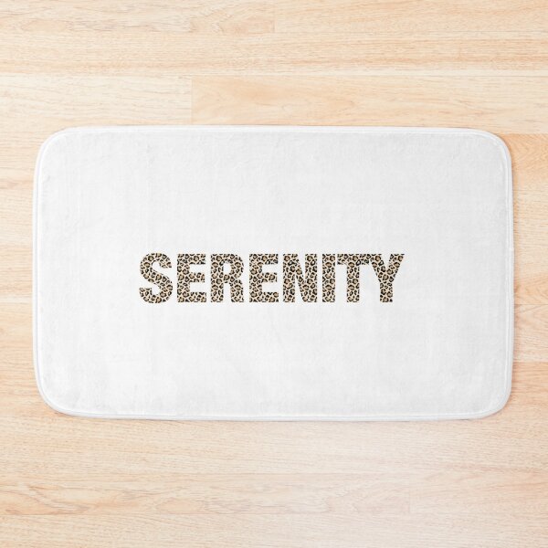 Item preview, Serenity name leopard pattern my name is Serenity gift birthday holiday anniversary Essential Inspiration Joy Mood Funny designed and sold by DesignByHeartUK.