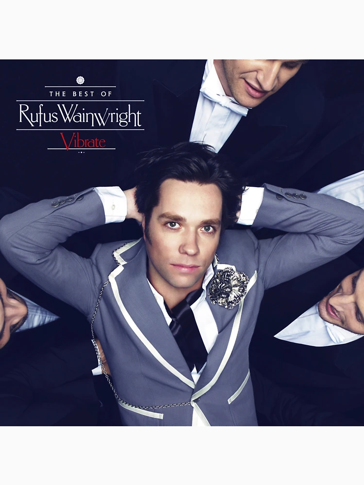 Vibrate the best of rufus wainwright" Pullover Hoodie for Sale by  KennethKrause | Redbubble