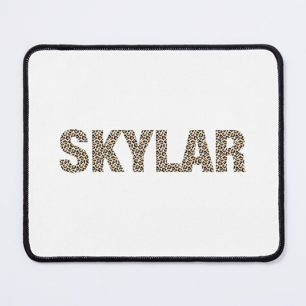Item preview, Skylar name leopard pattern my name is Skylar gift birthday holiday anniversary Essential Inspiration Joy Mood Funny designed and sold by DesignByHeartUK.