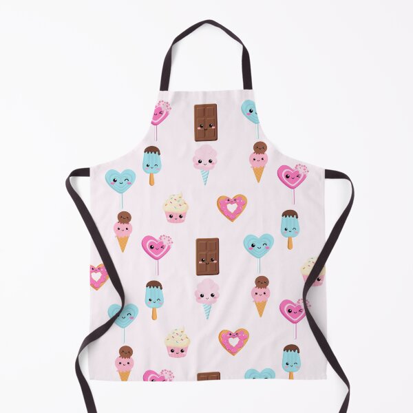 Item preview, Cute Dessert Sweets Ice Cream Cotton Candy Donut Muffin Cupcake Chocolate Candy designed and sold by Simplyy Unique.