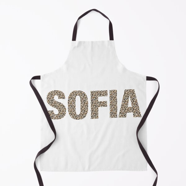 Item preview, Sofia name leopard pattern my name is Sofia gift birthday holiday anniversary Essential Inspiration Joy Mood Funny designed and sold by DesignByHeartUK.