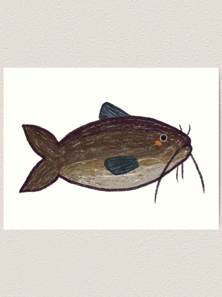 "Tilapia Illustration inspired from Stardew Valley" Art Print by