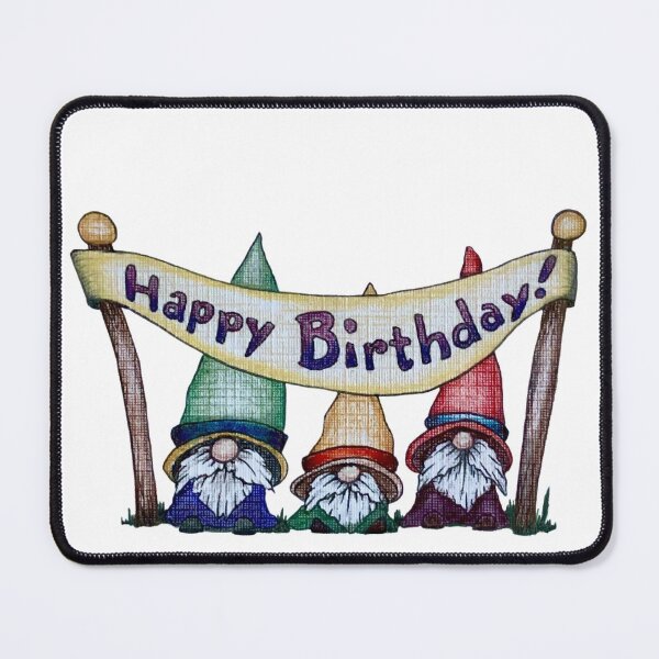 Item preview, Happy Birthday Gnomes designed and sold by SarahCD13.