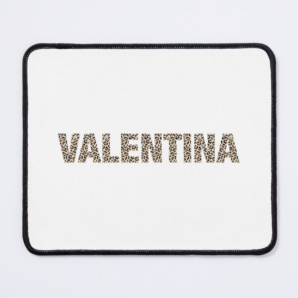 Item preview, Valentina name leopard pattern my name is Valentina gift birthday holiday anniversary Essential Inspiration Joy Mood Funny designed and sold by DesignByHeartUK.