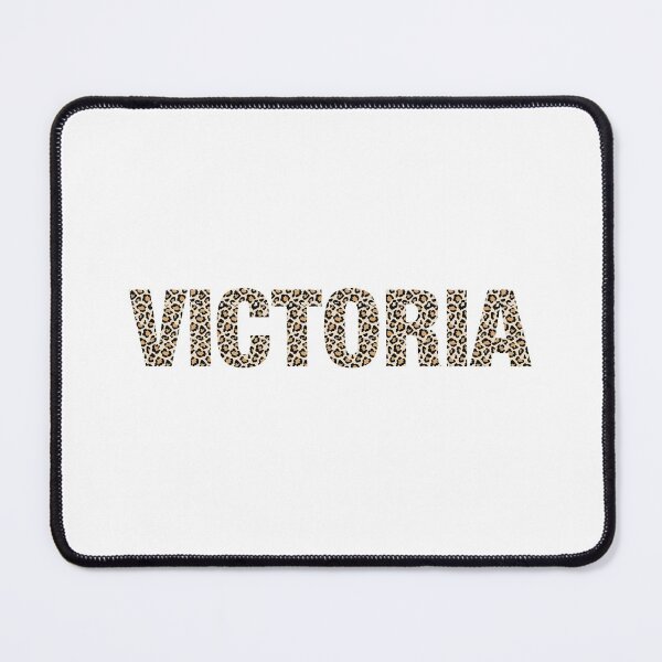 Item preview, Victoria name leopard pattern my name is Victoria gift birthday holiday anniversary Essential Inspiration Joy Mood Funny designed and sold by DesignByHeartUK.