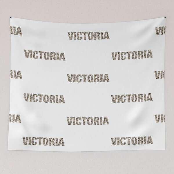 Item preview, Victoria name leopard pattern my name is Victoria gift birthday holiday anniversary Essential Inspiration Joy Mood Funny designed and sold by DesignByHeartUK.