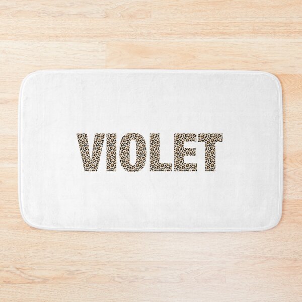 Item preview, Violet name leopard pattern my name is Violet gift birthday holiday anniversary Essential Inspiration Joy Mood Funny designed and sold by DesignByHeartUK.