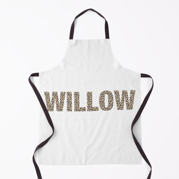 Item preview, Willow name leopard pattern my name is Willow gift birthday holiday anniversary Essential Inspiration Joy Mood Funny designed and sold by DesignByHeartUK.