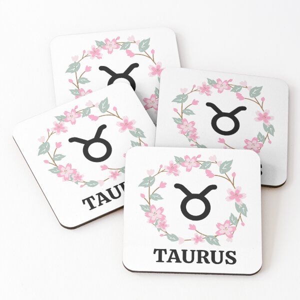 Item preview, Floral Taurus Zodiac Sign designed and sold by Hellofriendco.