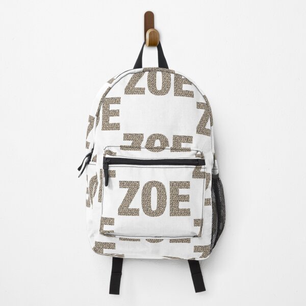 Item preview, Zoe name leopard pattern my name is Zoe gift birthday holiday anniversary Essential Inspiration Joy Mood Funny designed and sold by DesignByHeartUK.