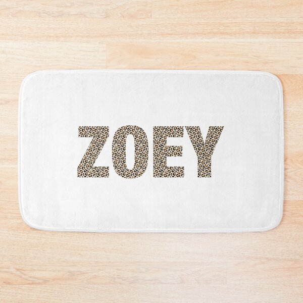 Item preview, Zoey name leopard pattern my name is Zoey gift birthday holiday anniversary Essential Inspiration Joy Mood Funny designed and sold by DesignByHeartUK.