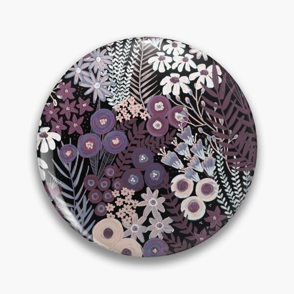 Item preview, Purple Flower Field Dark designed and sold by Sandra Hutter.