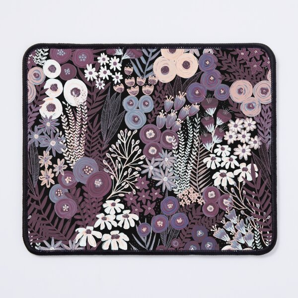 Item preview, Purple Flower Field Dark designed and sold by Sandra Hutter.
